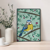Blue Tit «Sam» Poster